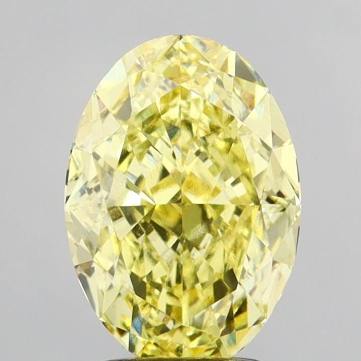 3.02 ct. oval Lab Grown Diamond front image