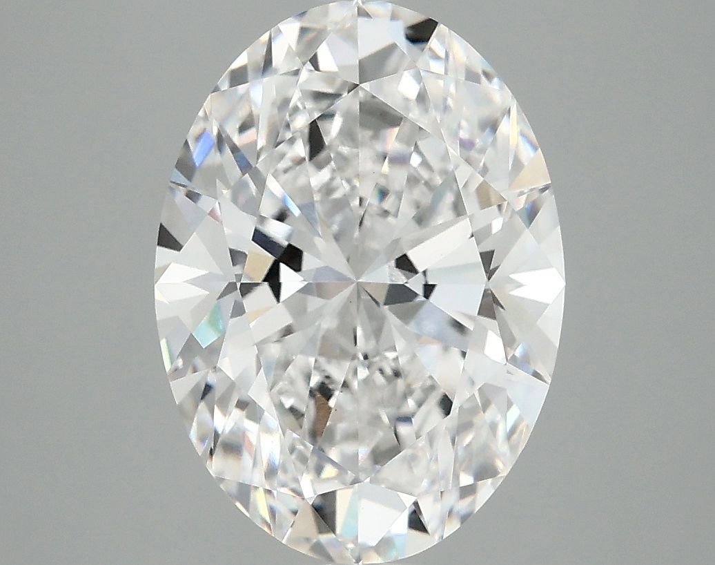 3.93 ct. oval Lab Grown Diamond front image