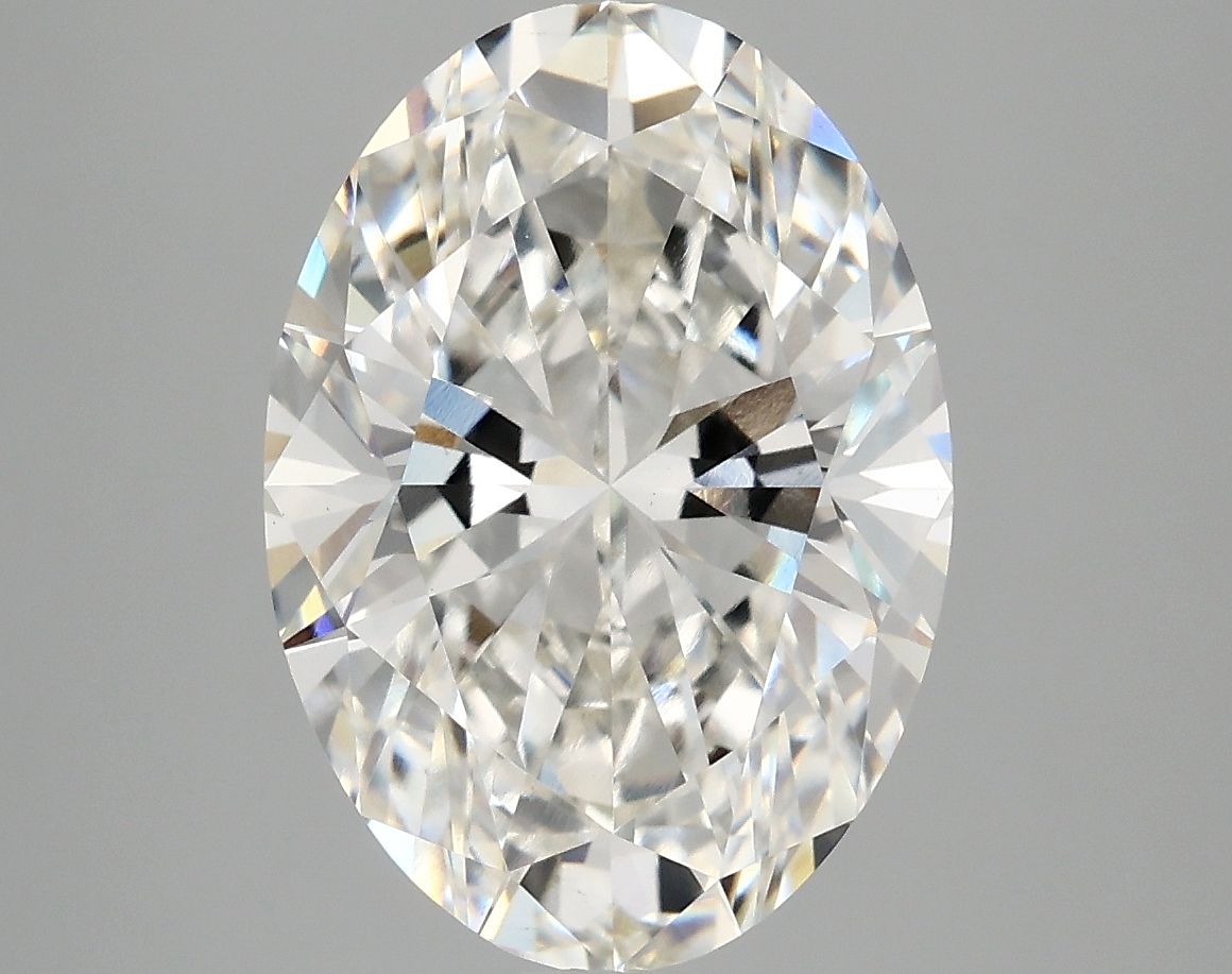 4.09 ct. oval Lab Grown Diamond front image