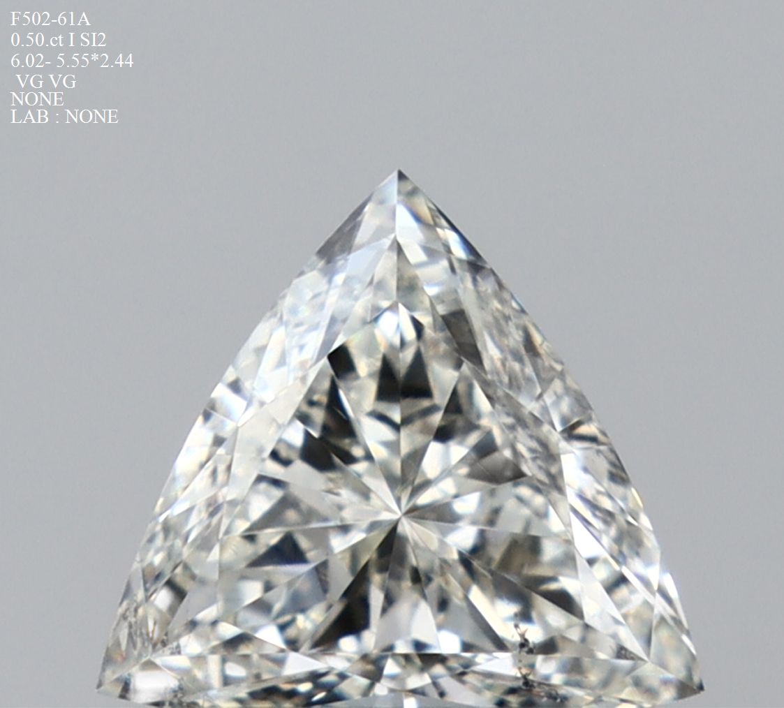 0.50ct Triangular I SI2