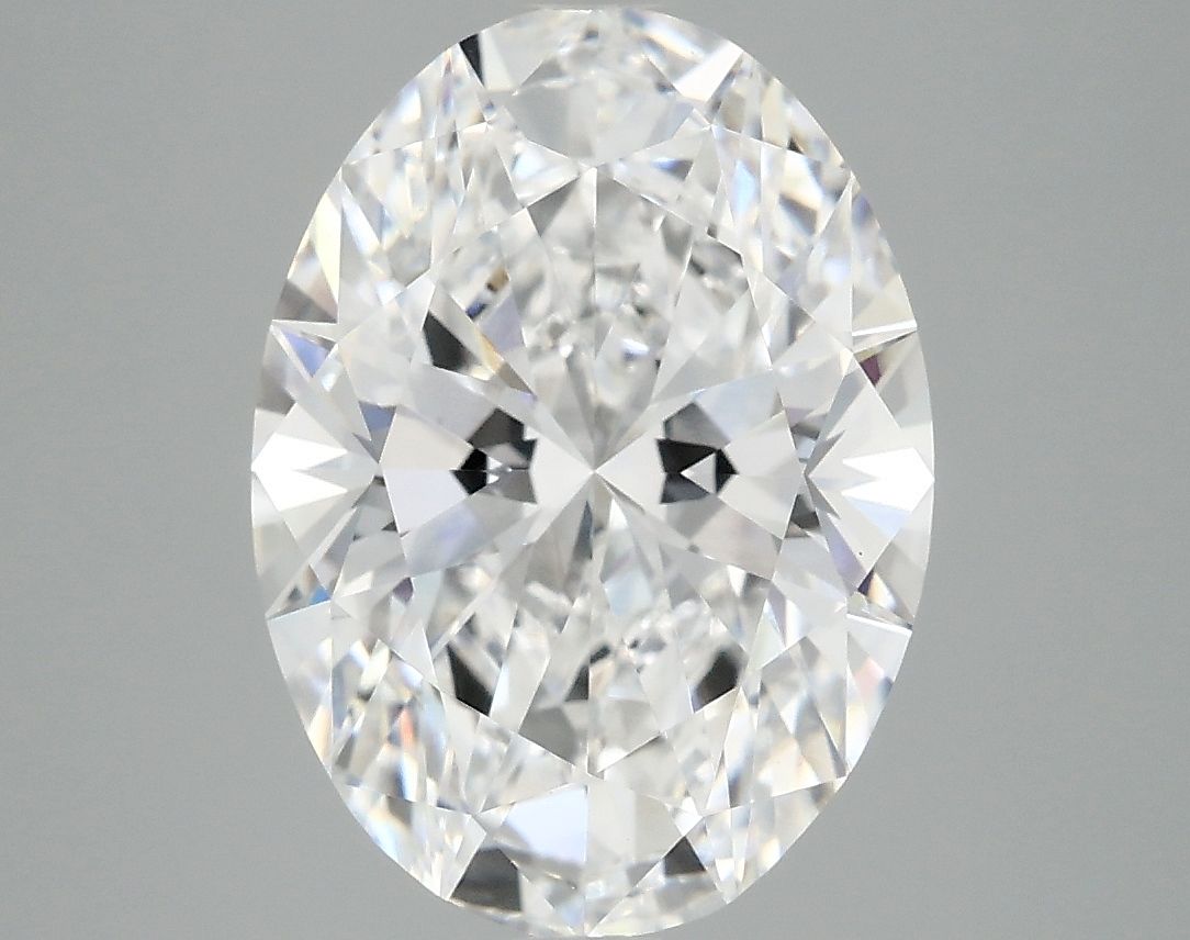 3.95 ct. oval Lab Grown Diamond front image