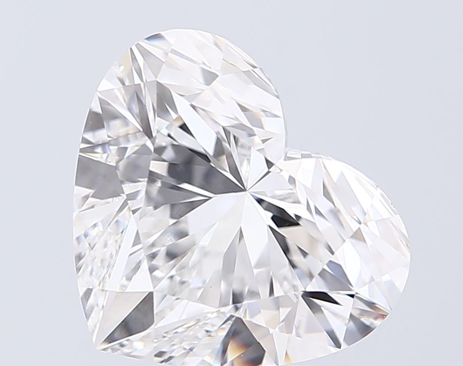 5.07 ct. heart Lab Grown Diamond front image