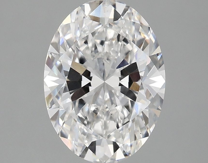 2.10 ct. oval Lab Grown Diamond front image