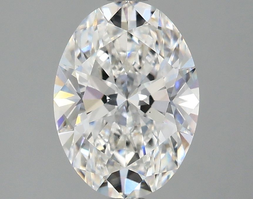 2.09 ct. oval Lab Grown Diamond front image