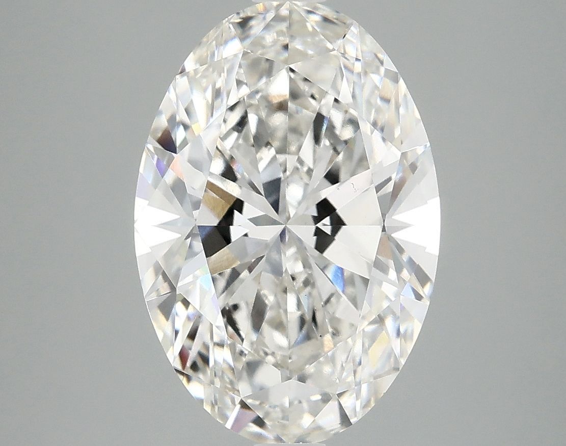 3.82 ct. oval Lab Grown Diamond front image