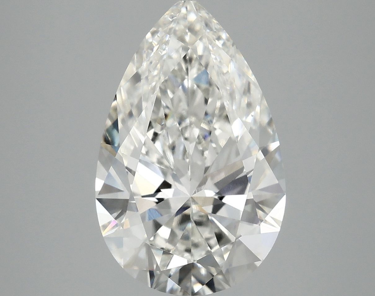 4.10 ct. pear Lab Grown Diamond front image