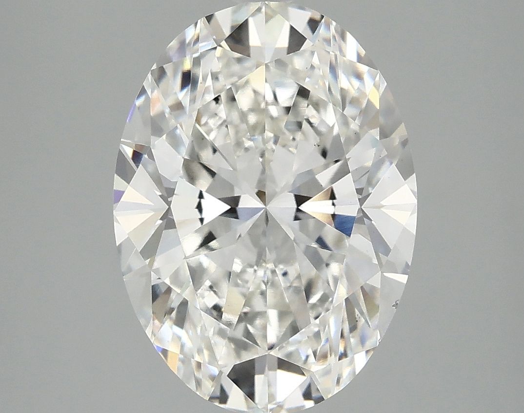 3.82 ct. oval Lab Grown Diamond front image