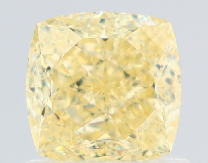 1.06 Carat Cushion brilliant Diamond Fancy Yellow VS1