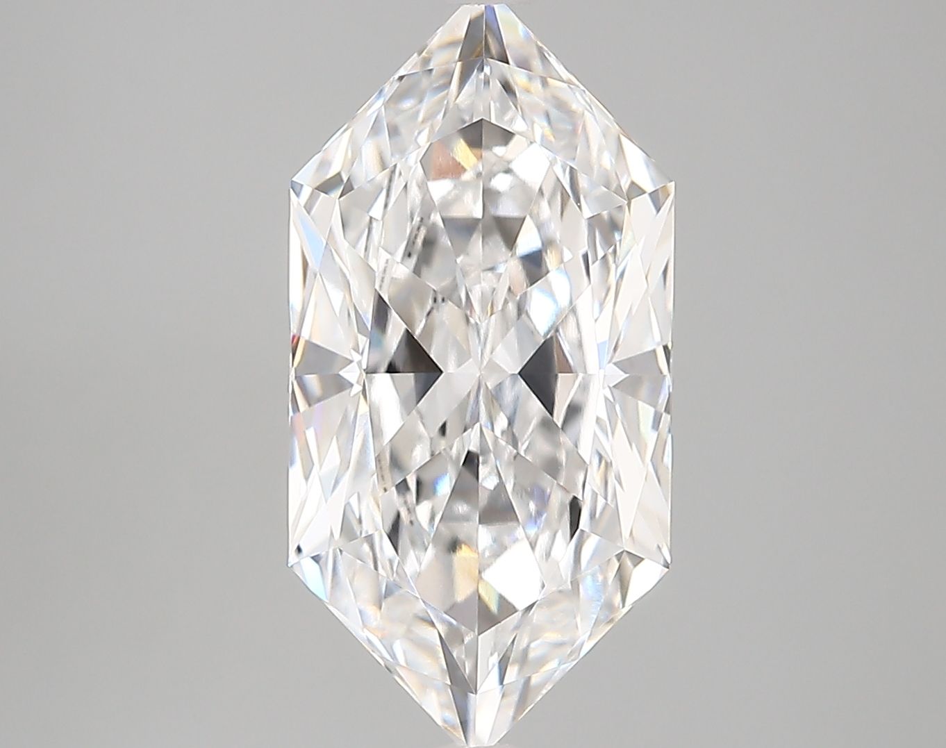 4.22 ct lab-grown Hexagonal Diamond