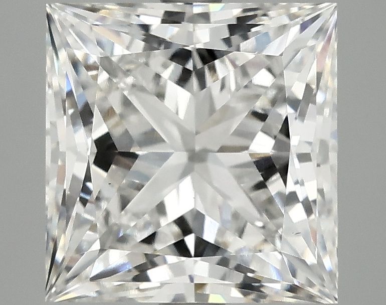 4.18 ct. princess Lab Grown Diamond front image