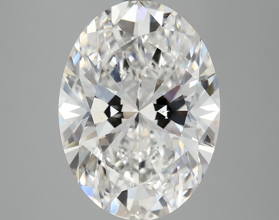 4.10 ct. oval Lab Grown Diamond front image