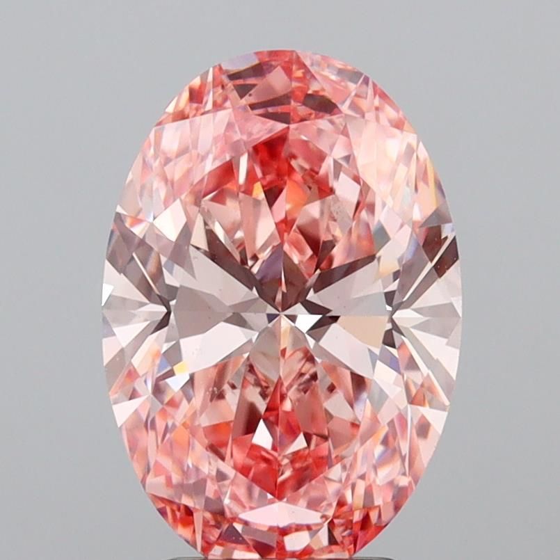 3.09 ct. oval Lab Grown Diamond front image