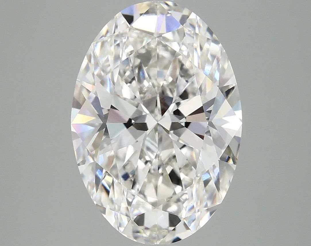 4.02 ct. oval Lab Grown Diamond front image