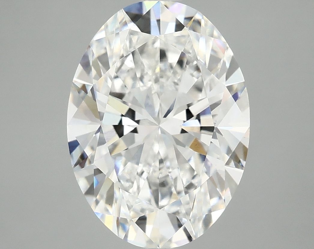 4.09 ct. oval Lab Grown Diamond front image