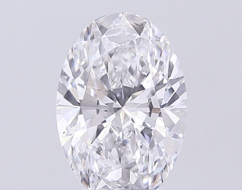 2.06 ct. oval Lab Grown Diamond front image