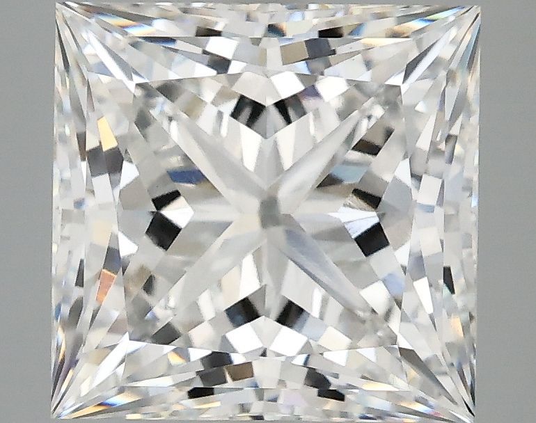4.20 ct. princess Lab Grown Diamond front image