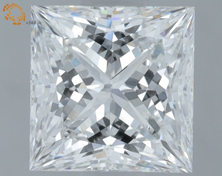 1.09 ct. princess Lab Grown Diamond front image