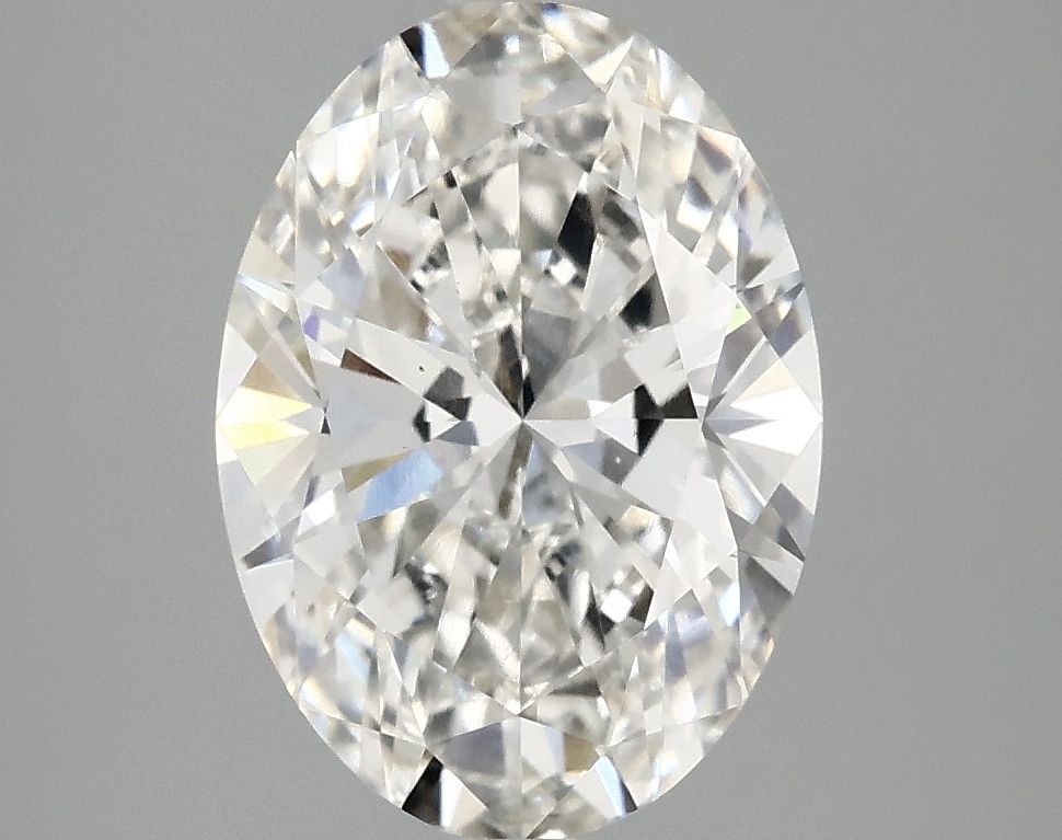 3.01 ct. oval Lab Grown Diamond front image