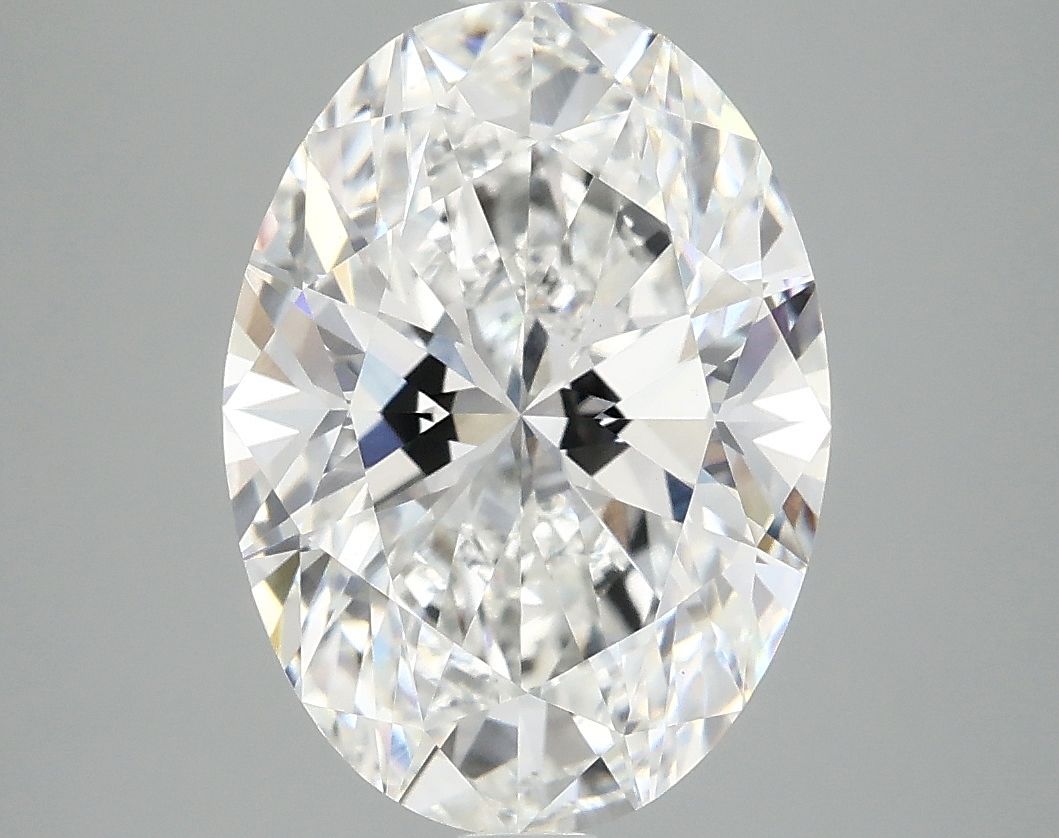 4.10 ct. oval Lab Grown Diamond front image
