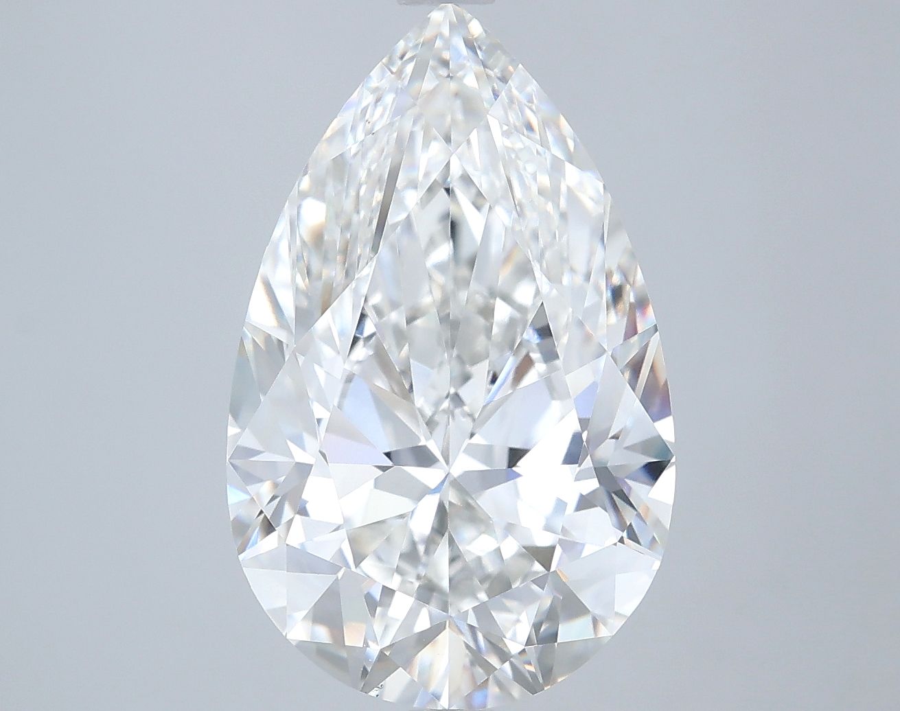 6.01 ct. pear Lab Grown Diamond front image