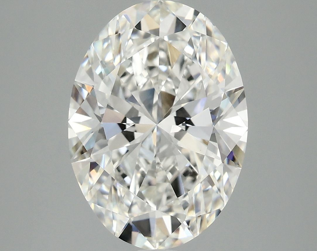 3.95 ct. oval Lab Grown Diamond front image