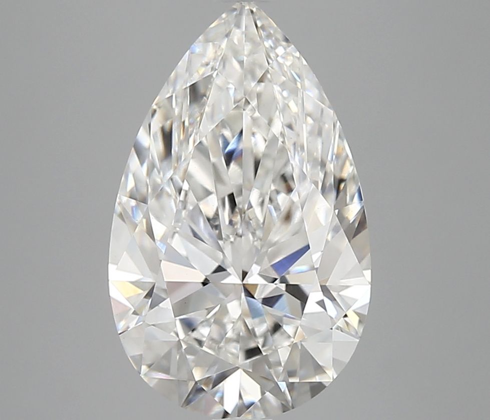4.09 ct. pear Lab Grown Diamond front image