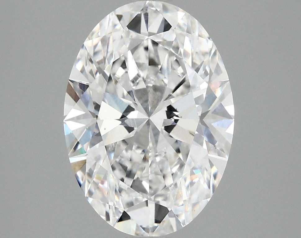 2.86 ct. oval Lab Grown Diamond front image