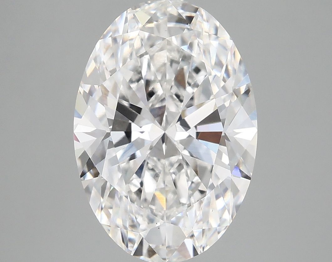 3.91 ct. oval Lab Grown Diamond front image