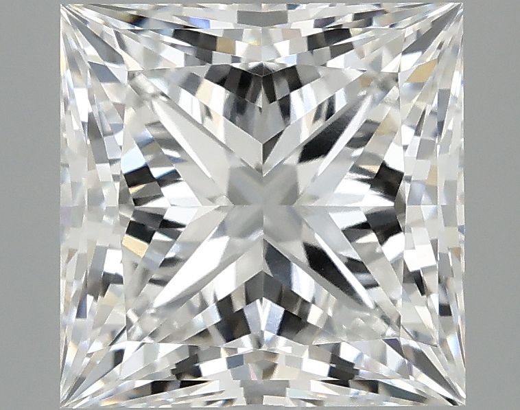 4.14 ct. princess Lab Grown Diamond front image