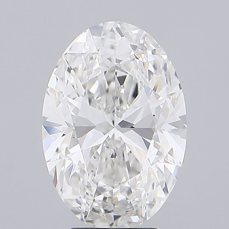 5.02 ct. oval Lab Grown Diamond front image