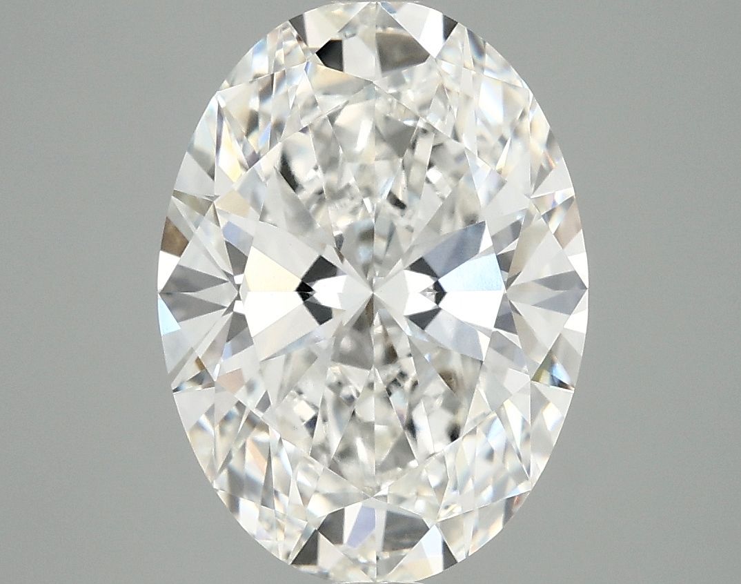 4.02 ct. oval Lab Grown Diamond front image