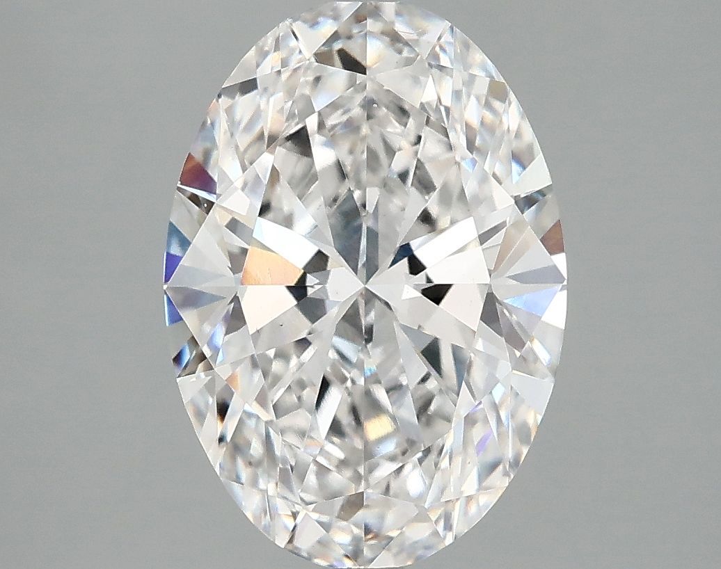 3.78 ct. oval Lab Grown Diamond front image