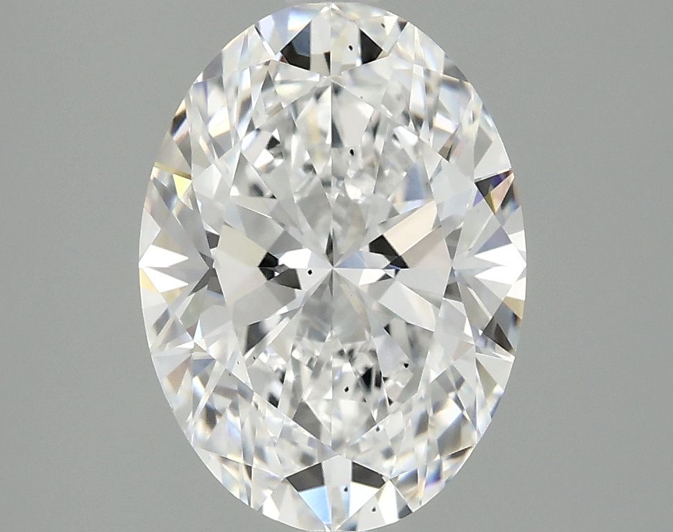 2.88 ct. oval Lab Grown Diamond front image