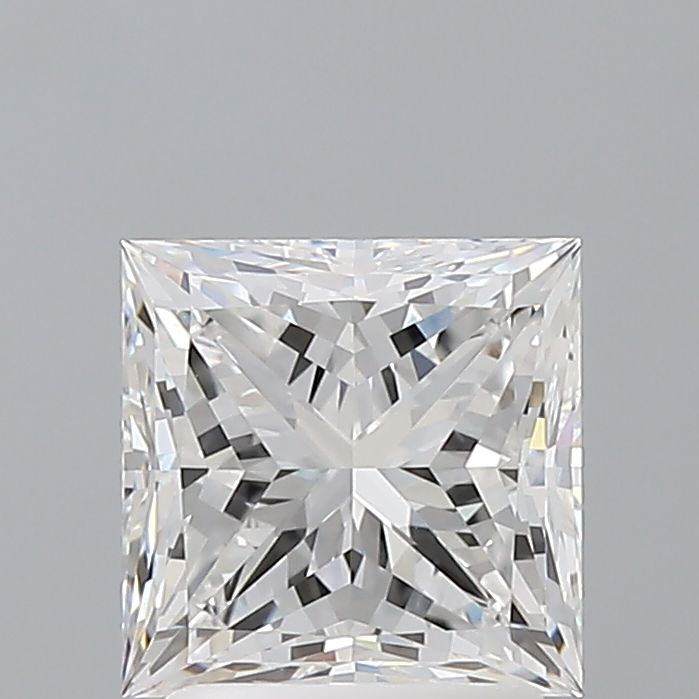 2.10 ct. princess Lab Grown Diamond front image