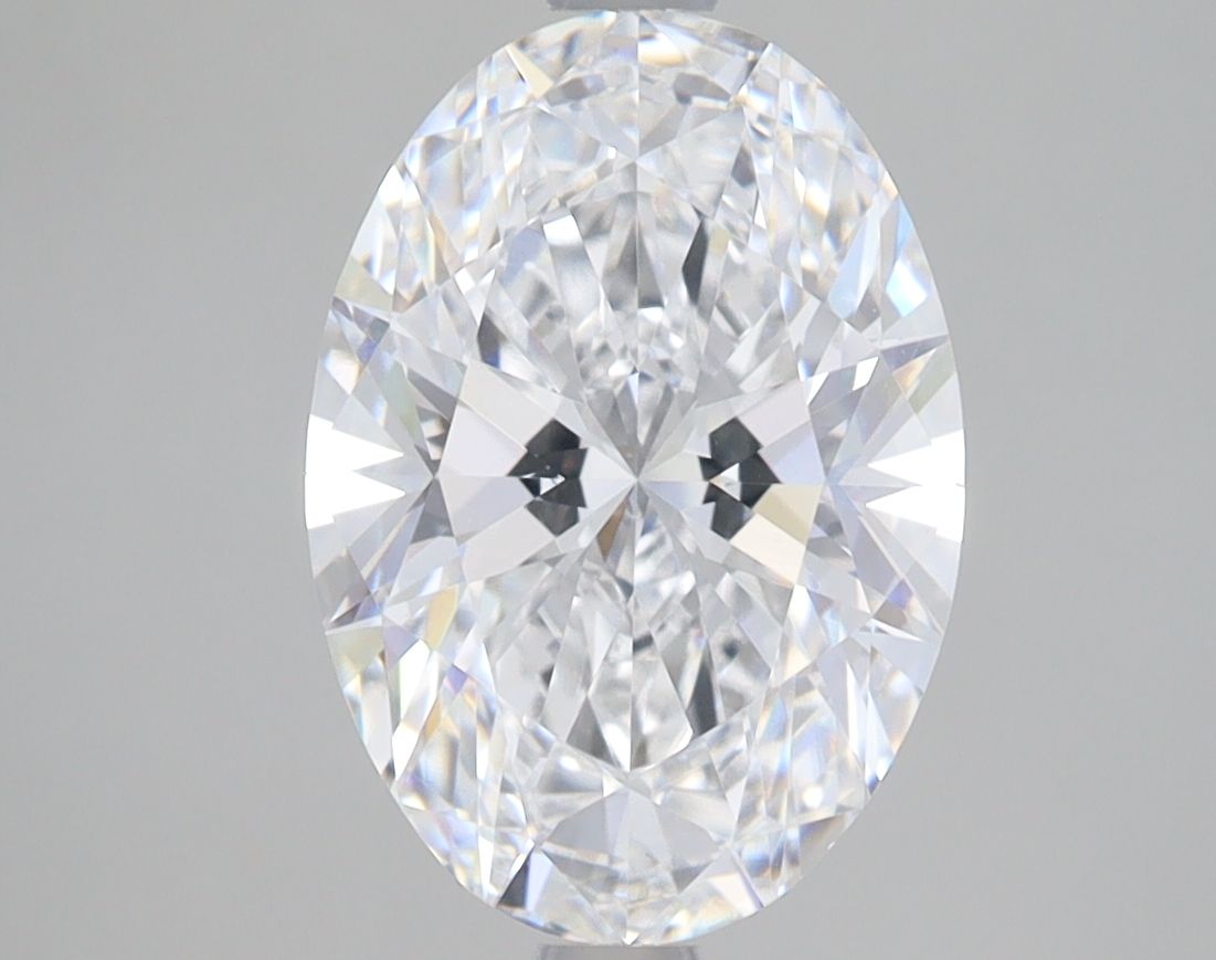 3.04 ct. oval Lab Grown Diamond front image