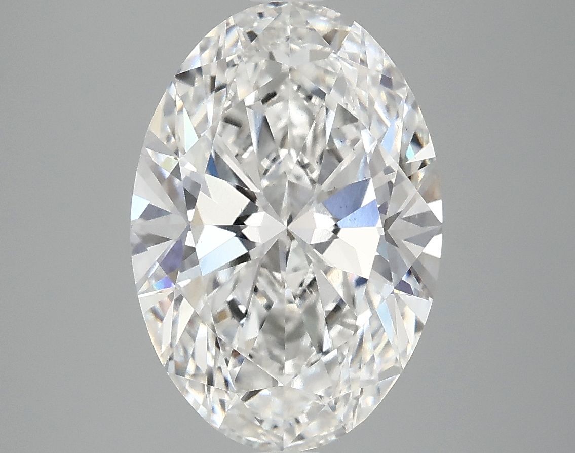 4.08 ct. oval Lab Grown Diamond front image