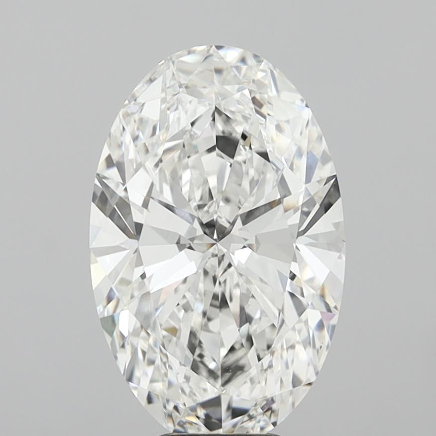 7.11 ct. oval Lab Grown Diamond front image