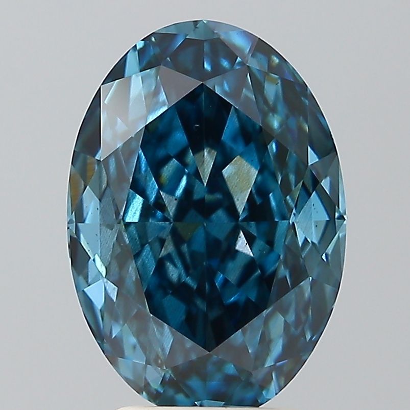 3.83 ct. oval Lab Grown Diamond front image