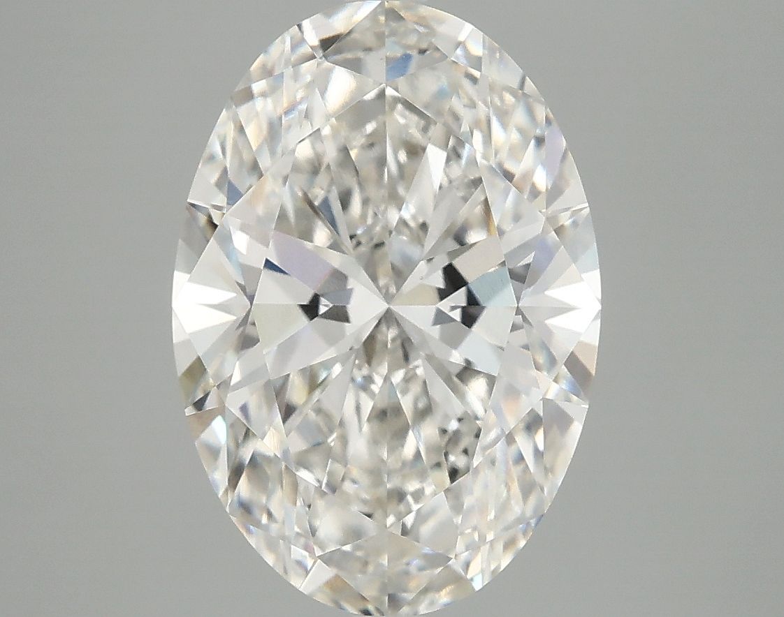 4.05 ct. oval Lab Grown Diamond front image