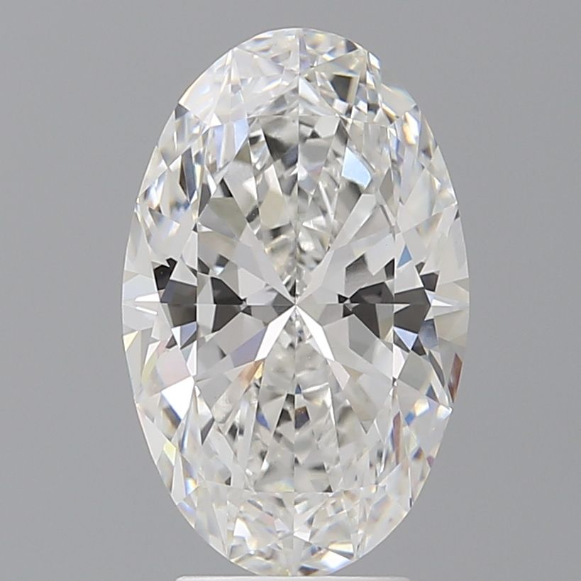 4.09 ct. oval Lab Grown Diamond front image