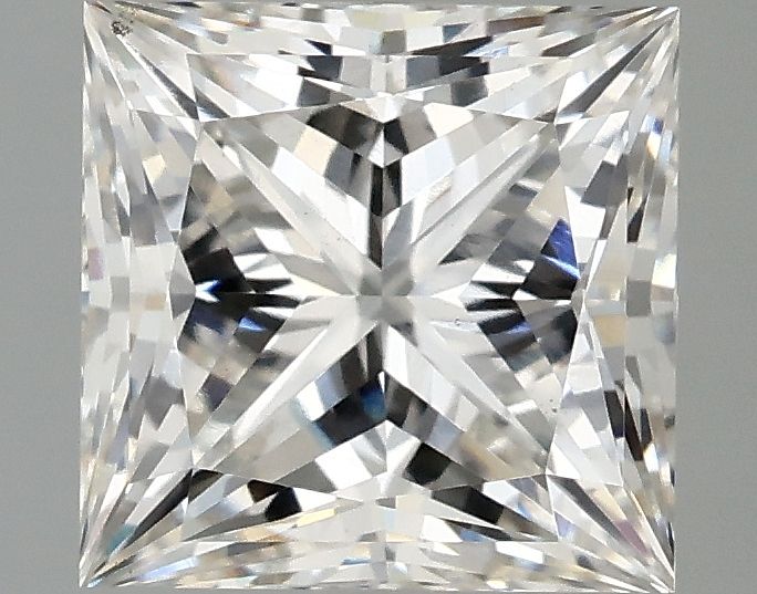 2.09 ct. princess Lab Grown Diamond front image