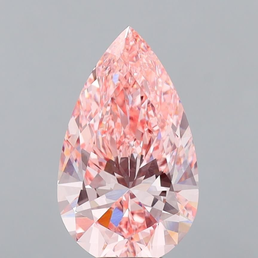 5.41 ct. pear Lab Grown Diamond front image