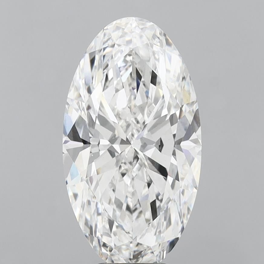 6.58 ct. oval Lab Grown Diamond front image