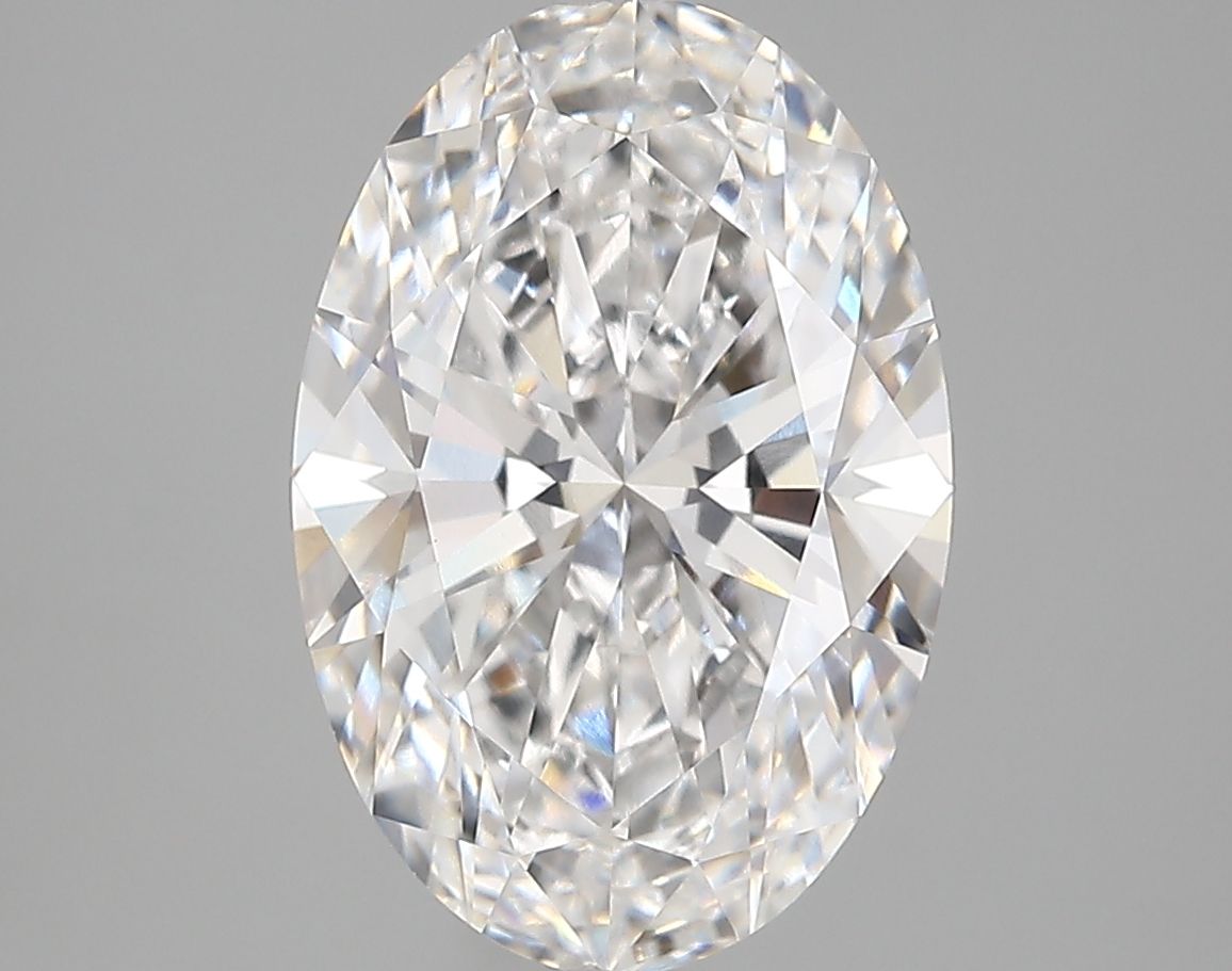 3.95 ct. oval Lab Grown Diamond front image