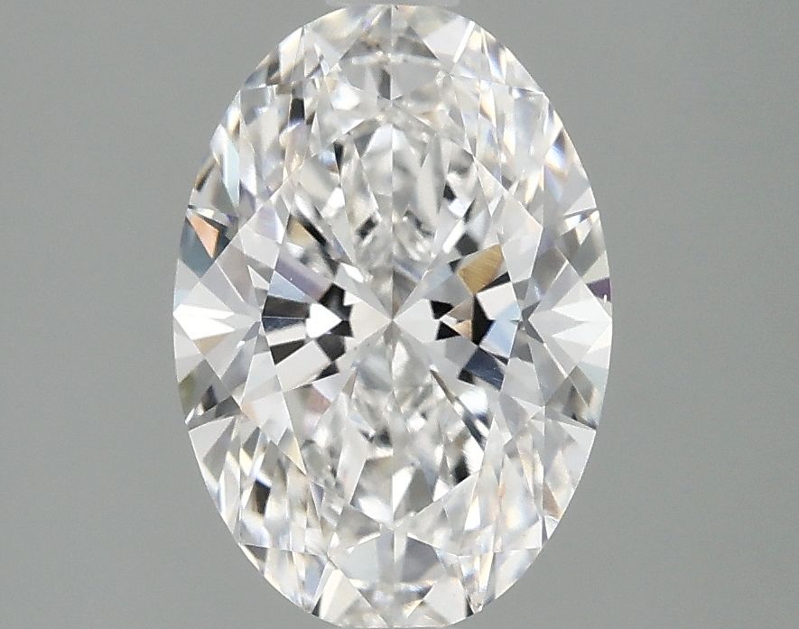 2.10 ct. oval Lab Grown Diamond front image