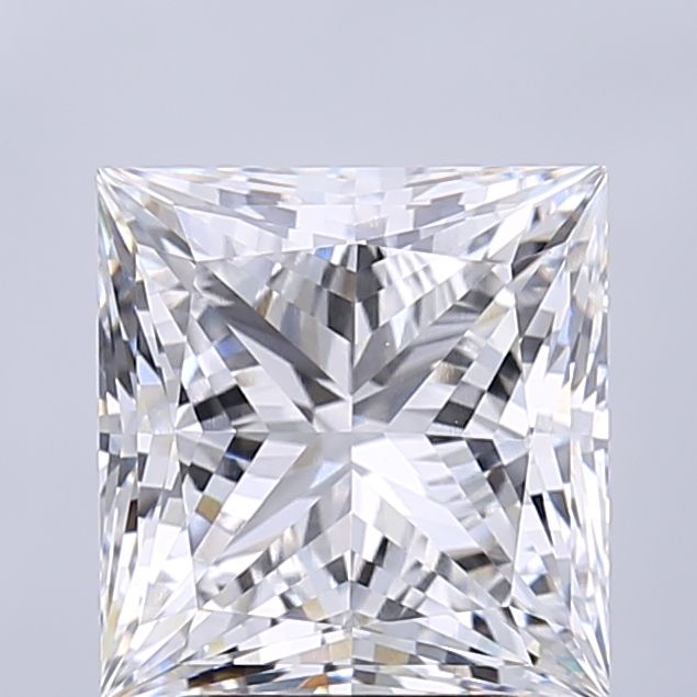 3.75 ct. princess Lab Grown Diamond front image
