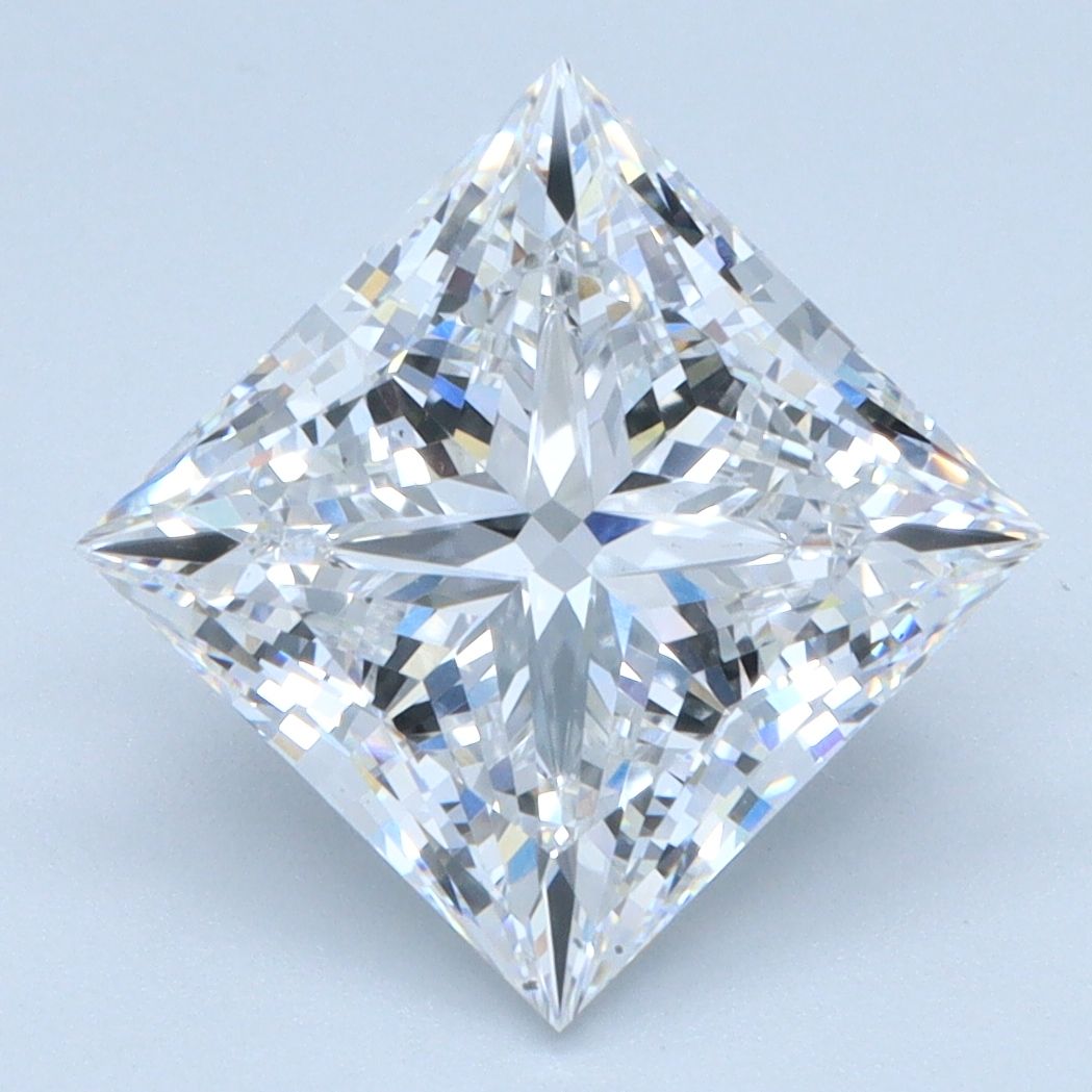 3.52 ct. princess Lab Grown Diamond front image