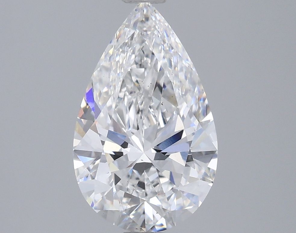 2.01 carat e VS2 EX Cut IGI pear diamond
