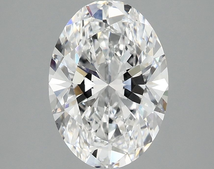 2.10 ct. oval Lab Grown Diamond front image