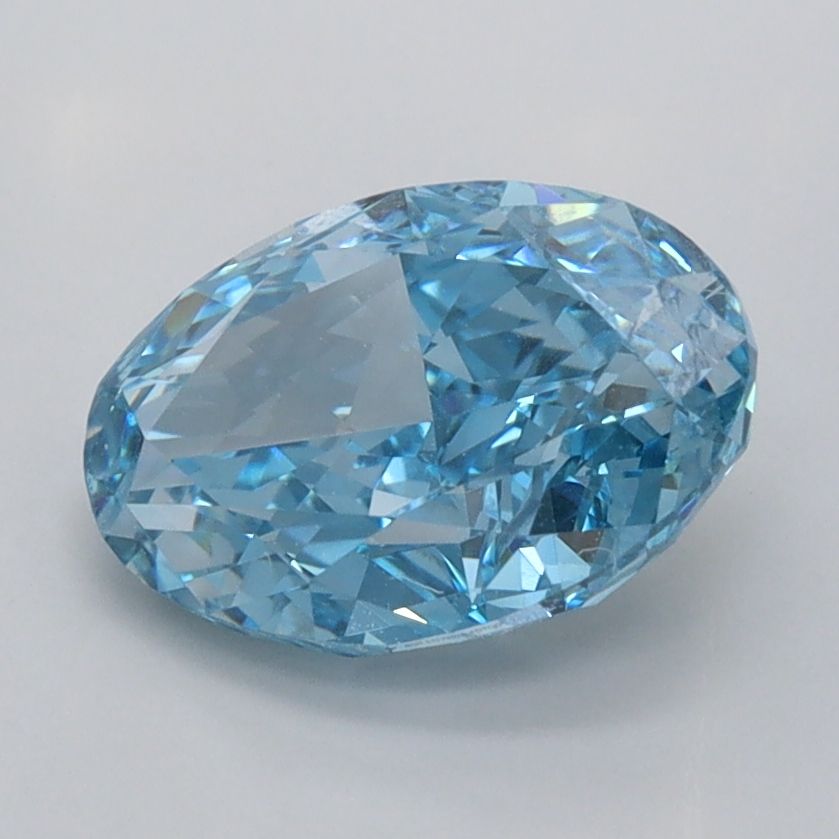2.02 ct. oval Lab Grown Diamond front image